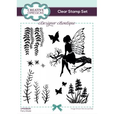 Creative Expressions Designer Boutique Clear Stamps - Fairy Glade