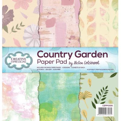 Creative Expressions Helen Colebrook Country Garden Designpapiere - Paper Pad