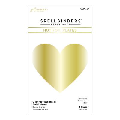 Spellbinders Hotfoil Stamp - Essential Hearts
