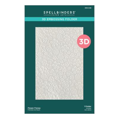 Spellbinders Embossing Folder - Flower Frenzy