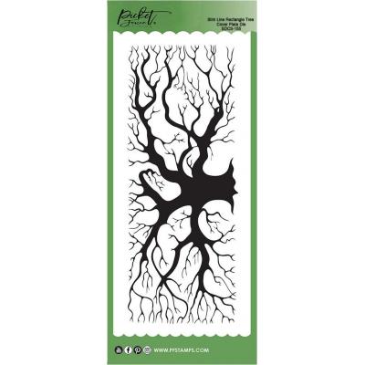 Picket Fence Studios Slim Line Die - Rectangle Tree