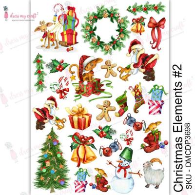 Dress My Craft Transferpapier - Christmas Elements II