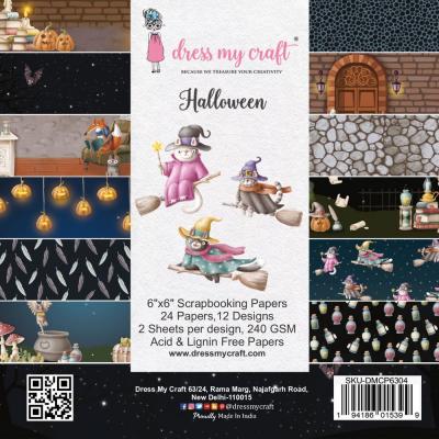 Dress My Craft Halloween Designpapiere - Paper Pad