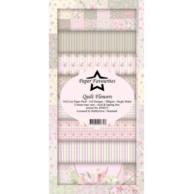 Dixi Craft Paper Favourites Quilt Flowers Designpapiere - Paper Pack