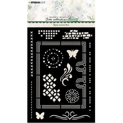 StudioLight Jenine's Mindfull Art  Essentials Nr.166 Schablone - Dots Basic