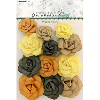 StudioLight Jenine‘s Mindful Art Papierblumen - Warm Colors