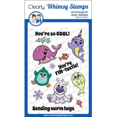 Whimsy Stamps Krista Heij-Barber Clear Stamps - Arctic Friends