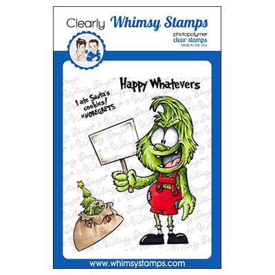 Whimsy Stamps Dustin Pike Clear Stamps - Happy Whatevers