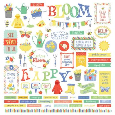 PhotoPlay Showers & Flowers Sticker - Elements