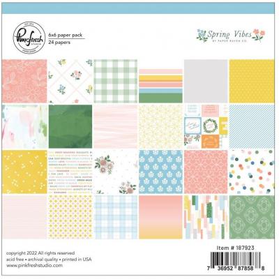 Pinkfresh Studio Spring Vibes Designpapiere - Paper Pack