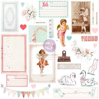 Prima Marketing Love Notes Die Cuts - Ephemera Icons I