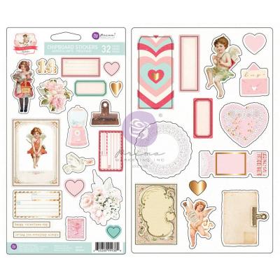 Prima Marketing Love Notes Sticker - Chipboard Stickers