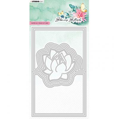StudioLight Blooming Butterfly Nr. 487 Cutting Die - Water Lily Card