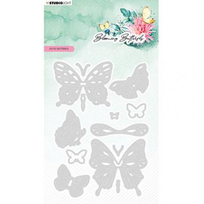 StudioLight Blooming Butterfly Nr. 484 Cutting Die - Fly By Butterfly