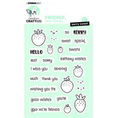 StudioLight Creative CraftLab Friendz Nr.347 Clear Stamps - Hello Sweetie