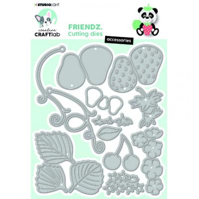 StudioLight Creative CraftLab Friendz Nr.478 Cutting Die - Strawberries Accessoires