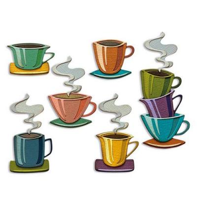 Sizzix Thinlits Tim Holtz Die Set - Papercut Café