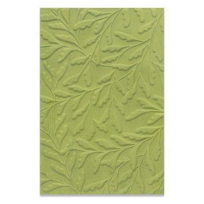 Sizzix Jennifer Ogborn Textured Impressions Embossing Folder - Leaves