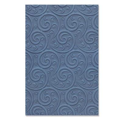 Sizzix Textured Impressions Embossing Folder - Ornament. Spiral