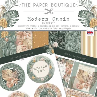 The Paper Boutique Modern Oasis Designpapiere - Paper Kit