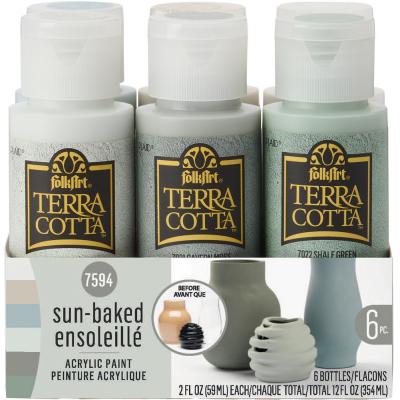 FolkArt Acrylfarben - Terra Cotta Paint Set