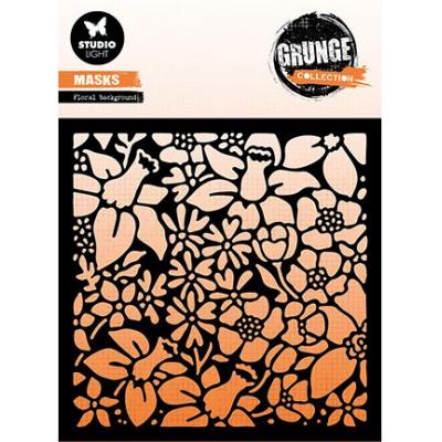 StudioLight Grunge Collection Nr.182 Stencil - Floral Background