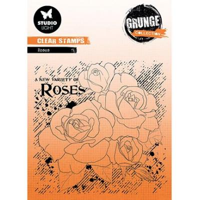 StudioLight Grunge Collection Nr.401 Clear Stamp - Roses