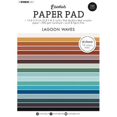 StudioLight Essentials Nr.89 Cardstock - Lagoon Waves