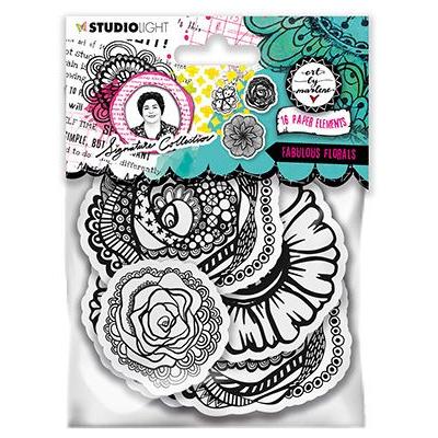 tudioLight Art By Marlene Signature Collection Nr.01 Die Cuts - Fabulous Florals