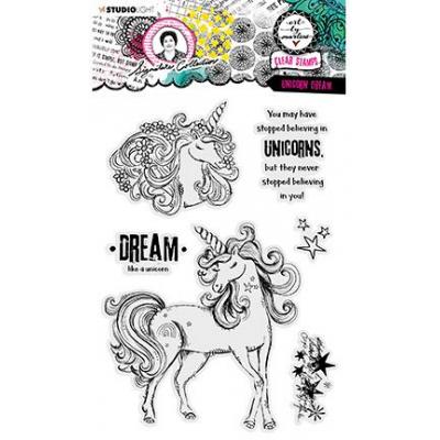 StudioLight Art by Marlene Signature Collection Nr. 404 Clear Stamps - Unicorn Dream