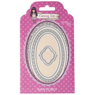 StudioLight Gorjuss Nr.474 Cutting Dies - Scalloped Oval