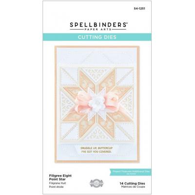 Spellbinders Etched Dies - Filigree Eight Point Star