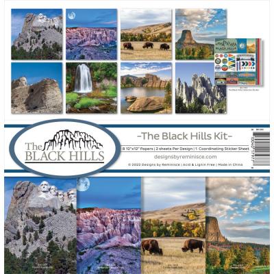 Reminisce Black Hills Designpapiere - Collection Kit