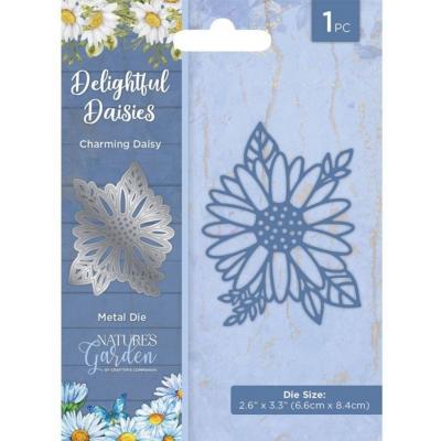 Crafter's Companion Delightful Daisies Metal Die - Charming Daisy