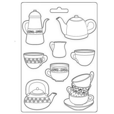 Stamperia Welcome Home Mould - Cups