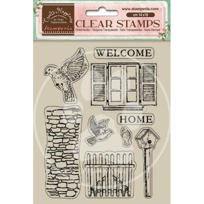 Stamperia Welcome Home Clear Stamps - Birds