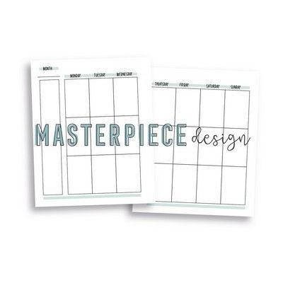 Masterpiece Design Planer - Memory Planner Inserts