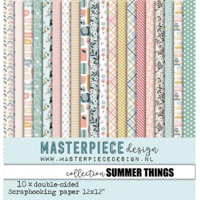 Masterpiece Design Summer Things Designpapiere - Paper Pad