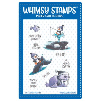 Whimsy Stamps Dustin Pike Clear Stamps - Killer Friend