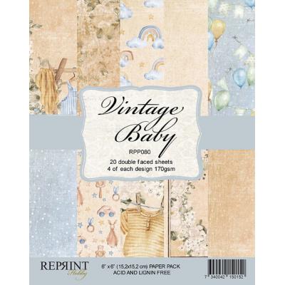Reprint Vintage Baby Designpapiere - Paper Pack
