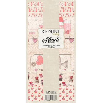 Reprint Hearts Designpapiere - Paper Pack