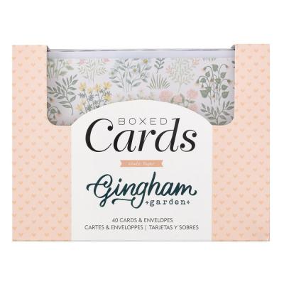 Crate Paper Gingham Garden Karten - Cards With Envelopes