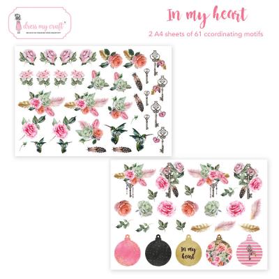 Dress My Crafts In My Heart Ausschneidebogen - Image Sheet