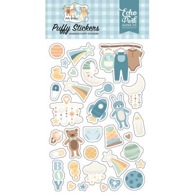 Echo Park Our Baby Boy Sticker - Puffy Stickers