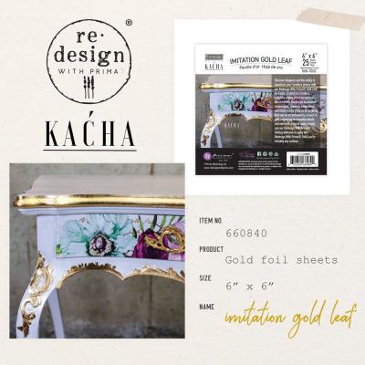 Prima Marketing Re-Design Spezialpapiere - Kacha Imitation Gold Leaf