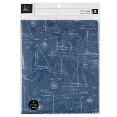 American Craft Heidi Swapp Set Sail Notebooks - Palm Tree