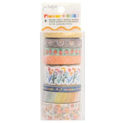 American Crafts Jen Hadfield Flower Child Klebeband - Washi Tape