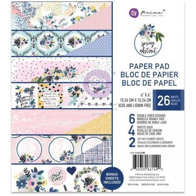 Prima Marketing Spring Abstract Designpapiere - Paper Pad