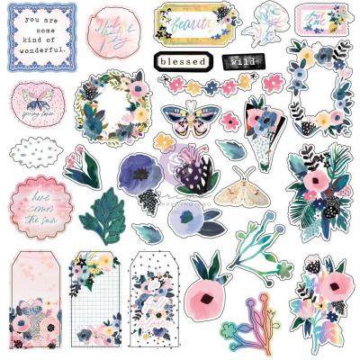 Prima Marketing Spring Abstract Die Cuts - Ephemera Elements