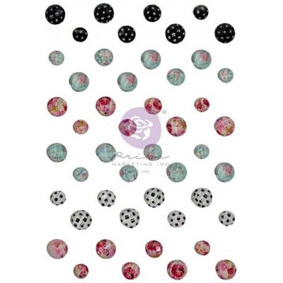 Prima Marketing Spring Abstract Embellishments - Say It In Crystals